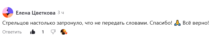 Скриншот отзыва клиента № 66