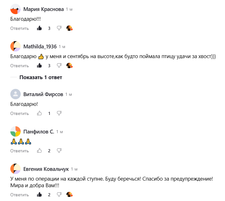 Скриншот отзыва клиента № 86